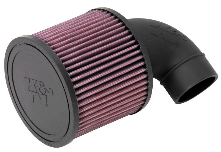 K And N Engineering Air Induction System - Clamp-On - 4-5/8 in Tall - 3 in Flange - Reusable Oiled Filter - Plastic -
