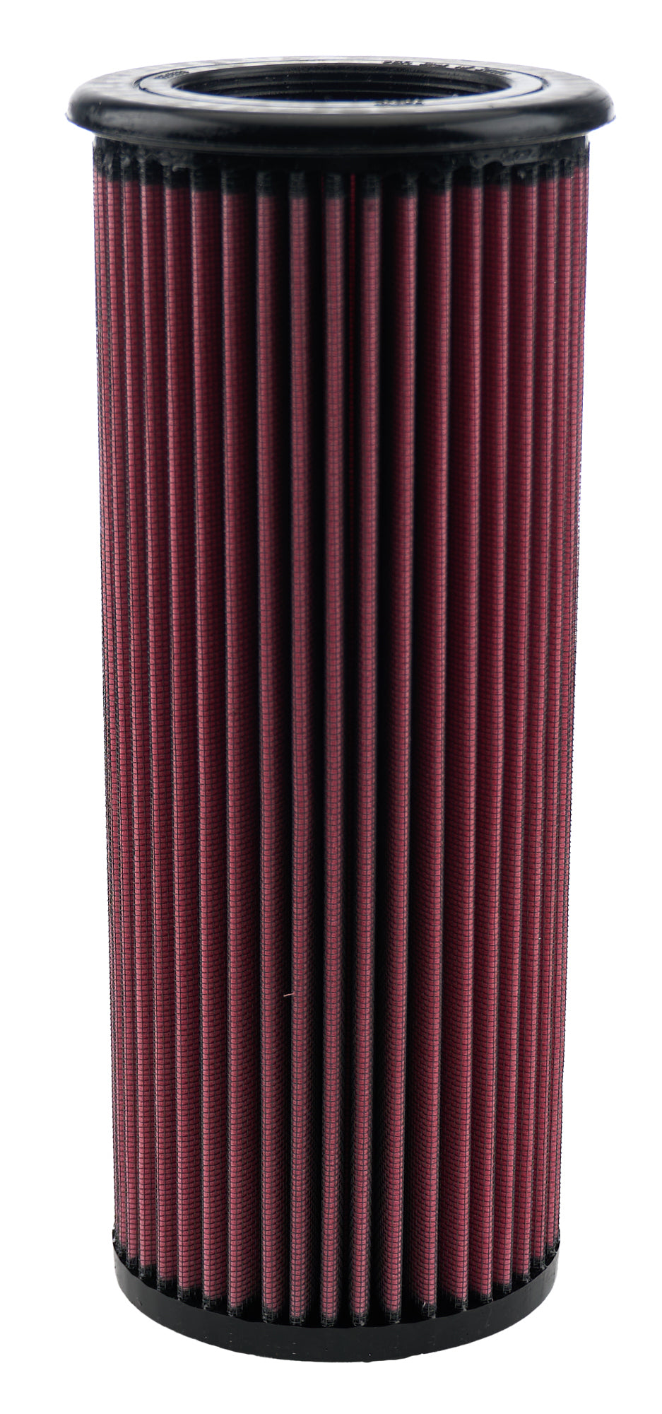 K And N Engineering Air Filter Element - Round - 5 in Diameter - 12.938 in Tall - Reusable Cotton - Red - Can-Am