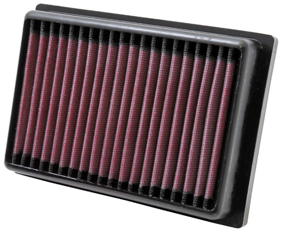 K And N Engineering Air Filter Element - Panel - 7.125 x 4.938 in - 1.5 in Tall - Reusable Cotton - Red - Can-AM