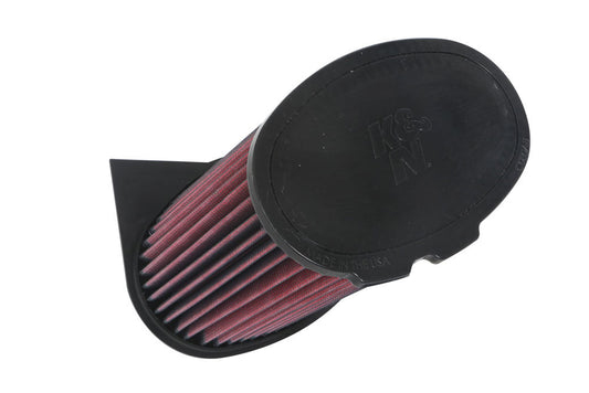 K And N Engineering Air Filter Element - Round - 8.063 in Diameter - 4.938 in Tall - Reusable Cotton - Red -