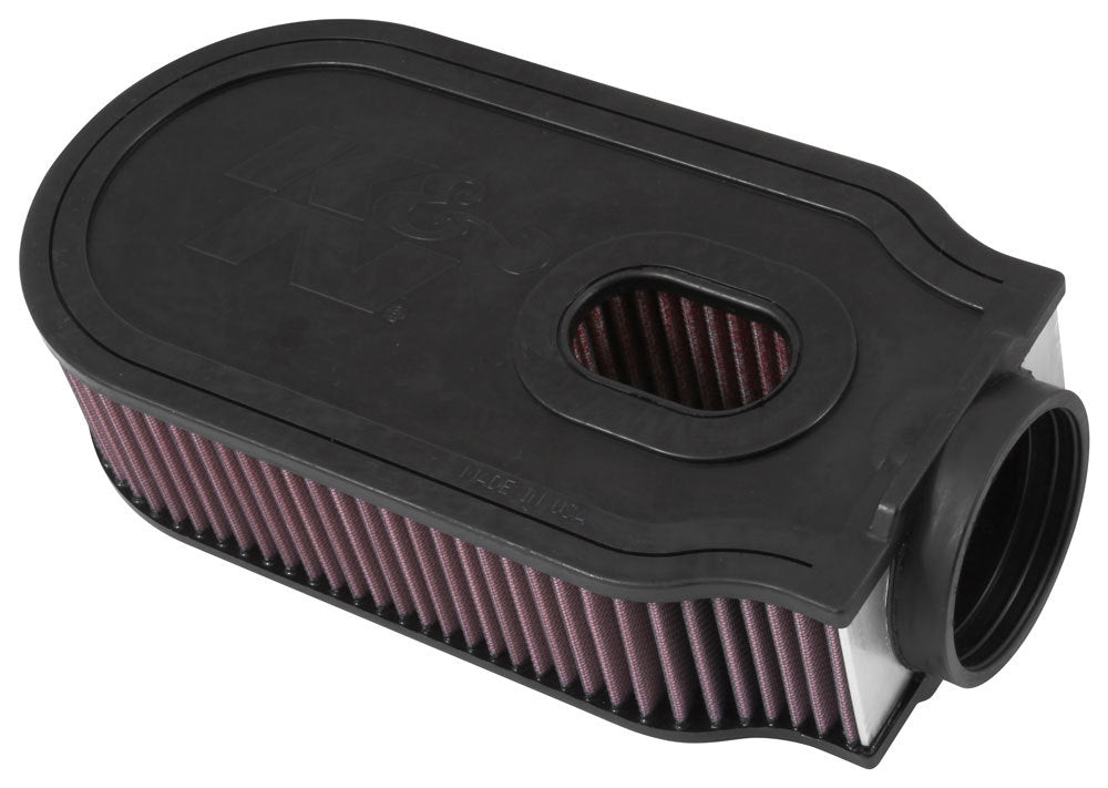 K And N Engineering Air Filter Element - Unique - 13.813 x 6.25 in - 3.75 in Tall - Reusable Cotton - Red - Various