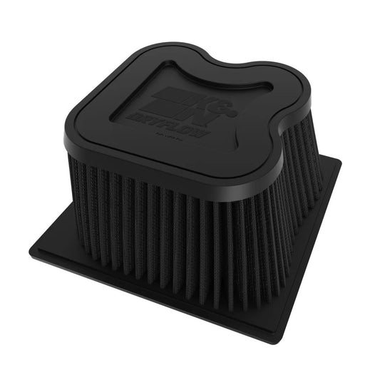 K And N Engineering Air Filter Element - Dryflow - Rectangle - 11 x 9.781 in - 7 in Tall - Cotton / Synthetic - Black