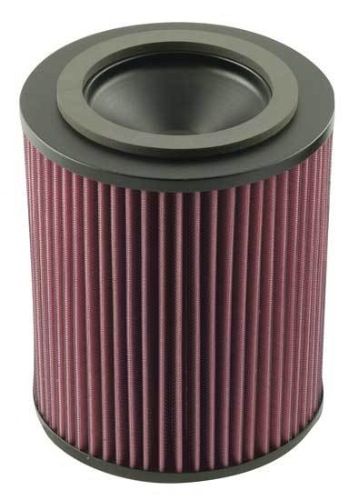 K And N Engineering Air Filter Element - Round - 8 in Diameter - 9.25 in Tall - Reusable Cotton - Dodge Ram Fullsize