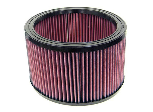 K And N Engineering Air Filter Element - Round - 10 in Diameter - 6 in Tall - Reusable Cotton - Universal - Each