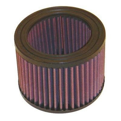 K And N Engineering Air Filter Element - 5.063 in Diameter - 3.688 in Tall - Reusable Cotton - Red - MG / Rover