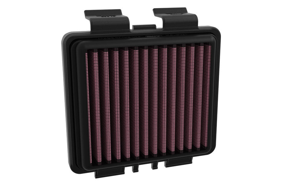 K And N Engineering Air Filter Element - Panel - 5.25 x 4.625 in - 1 in Tall - Reusable Cotton - Red - Honda CRF300L