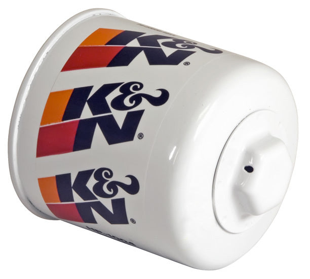 K And N Engineering Oil Filter - Performance Gold - Canister - Screw-On - 3.438 in Tall - 20 mm x 1.50 Thread - Steel
