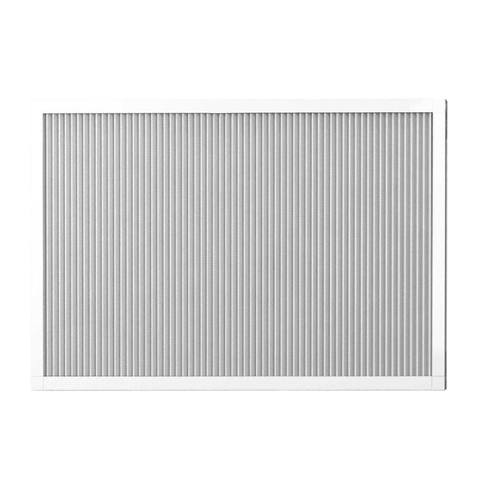 K And N Engineering Air Filter Element - Panel - 24.5 x 15.5 in - 0.8 in Tall - Synthetic Reusable - White - HVAC - Each