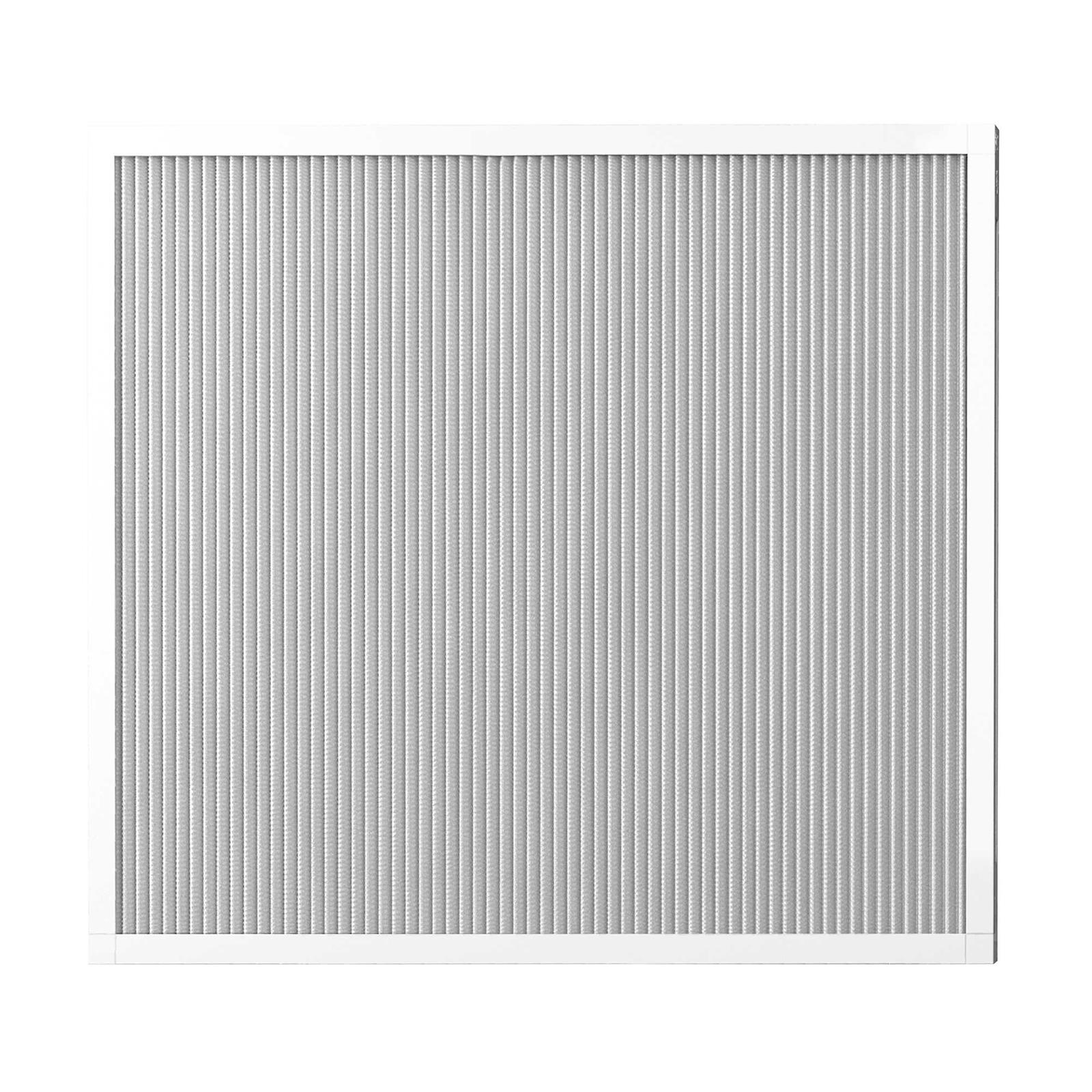K And N Engineering Air Filter Element - Panel - 19.5 x 19.5 in - 0.8 in Tall - Synthetic Reusable - White - HVAC - Each