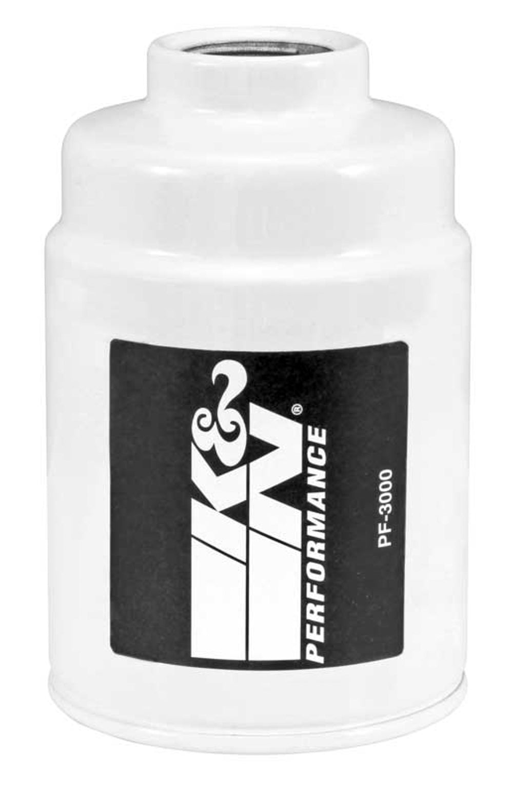 K And N Engineering Fuel Filter - Canister - OEM Replacement - Cellulose Element - Steel - Black Paint - Chevy - GM