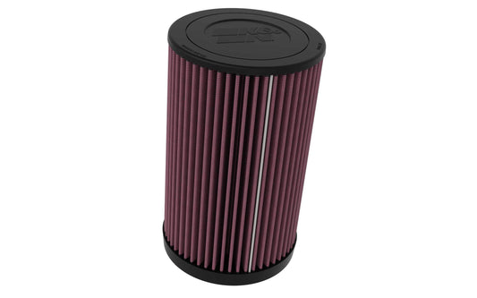 K And N Engineering Air Filter Element - Round - 6.5 in Diameter - 10.75 in Tall - Reusable Cotton - Red - Polaris RZR