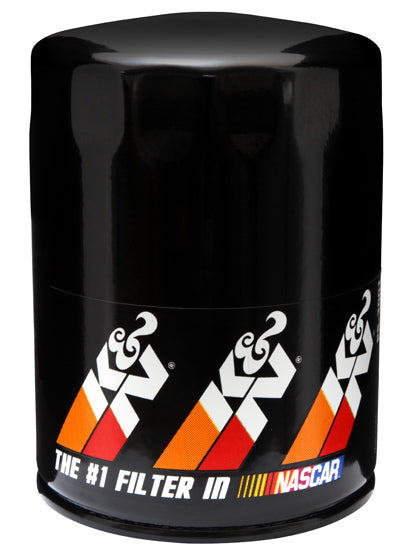 K And N Engineering Oil Filter - Canister - Screw-On - 5.719 in Tall - 3/4-16 in Thread - Steel - Black Paint -