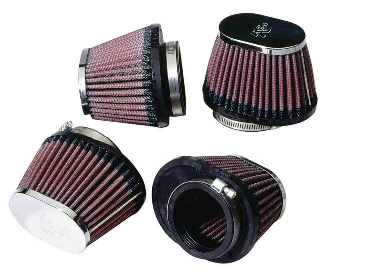 K And N Engineering Air Filter Element - Conical - Clamp-On - 4 x 3 in Base - 3 x 2 in Top - 2.75 in Tall - 2.125 in