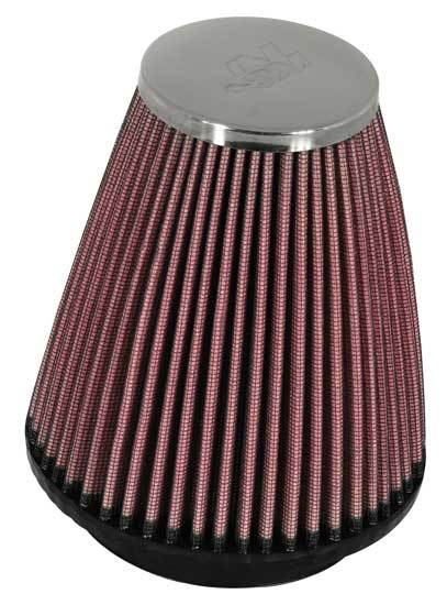 K And N Engineering Air Filter Element - Clamp-On - Conical - 3.5 in Base - 2 in Top Diameter - 4 in Tall - 2.25 in