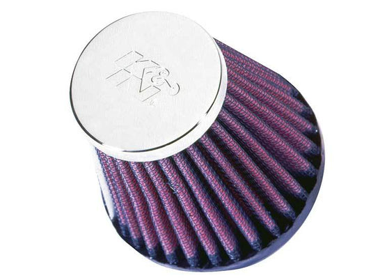 K And N Engineering Air Filter Element - Clamp-On - Conical - 3.125 in Base - 2 in Top Diameter - 3 in Tall - 2 in