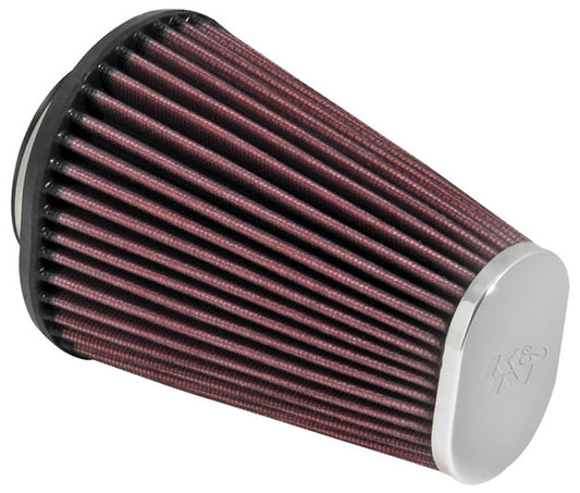 K And N Engineering Air Filter Element - Conical - Clamp-On - 4.5 x 3.75 in Base - 3 x 2 in Top - 6 in Tall - 2.438 in