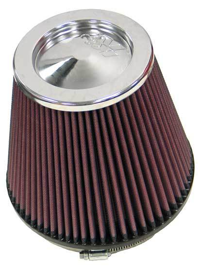 K And N Engineering Air Filter Element - Conical - 7.5 in Base - 5 in Top Diameter - 6.5 in Tall - Reusable Cotton -