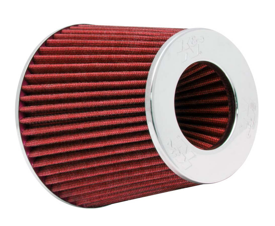 K And N Engineering Air Filter Element - Clamp-On - Conical - 6 in Base - 4.75 in Top Diameter - 5.5 in Tall - 4 in