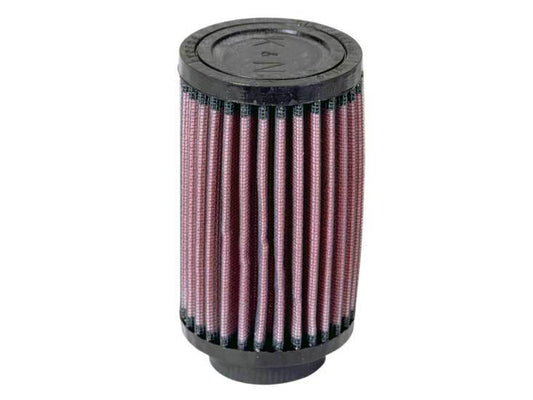 K And N Engineering Air Filter Element - Round - Clamp-On - 3 in Diameter - 5 in Tall - 1.688 in Flange - Reusable