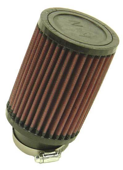 K And N Engineering Air Filter Element - Clamp-On - Round - 3.5 in OD - 5 in Tall - 2.25 in Flange - 20 Degree Flange