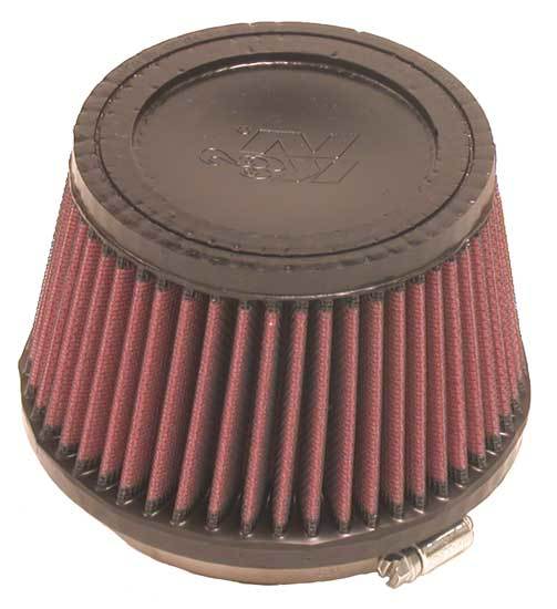 K And N Engineering Air Filter Element - Clamp-On - Conical - 5.375 in Base - 4.375 in Top Diameter - 3.5 in Tall - 4