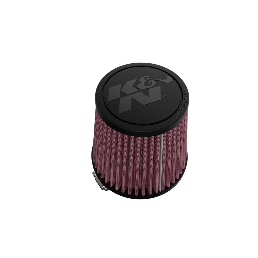 K And N Engineering Air Filter Element - Clamp-On - Conical - 4.5 in Base - 3.5 in Top - 4.375 in Tall - 3 in Flange -