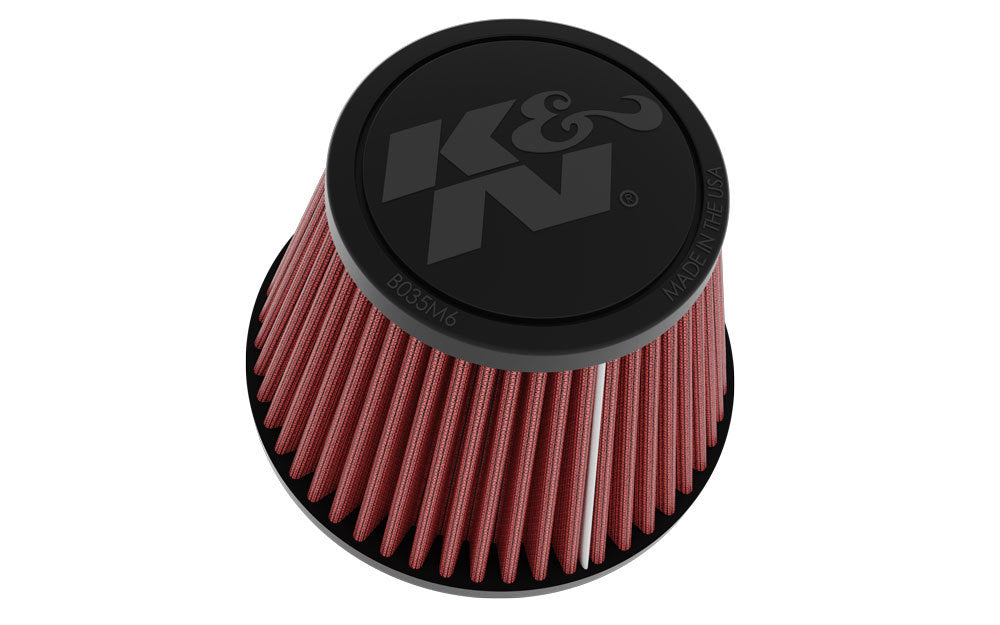 K And N Engineering Air Filter Element - Conical - Clamp-On - 5.188 in Base - 3.5 in Top - 3.688 in Tall - 2 in Flange