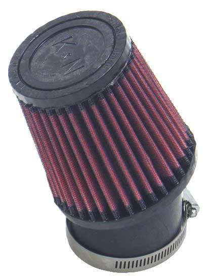 K And N Engineering Air Filter Element - Clamp-On - Conical - 3.75 in Base - 3 in Top Diameter - 4 in Tall - 2.438 in