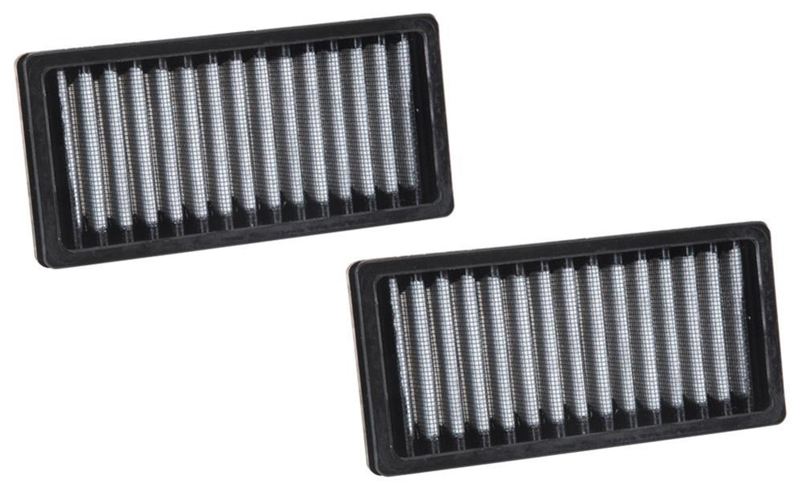 K And N Engineering Cabin Air Filter - Panel - 5.938 x 2.938 in - 0.813 in Tall - Synthetic - White - Jeep Wrangler JK