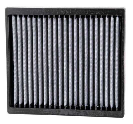 K And N Engineering Cabin Air Filter - Panel - 8.563 x 7.813 in - 1.125 in Tall - Synthetic - White - Various