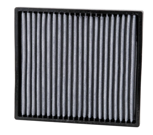 K And N Engineering Cabin Air Filter - Panel - 8.813 x 7.938 in - 0.688 in Tall - Synthetic - White - Various Hyundai