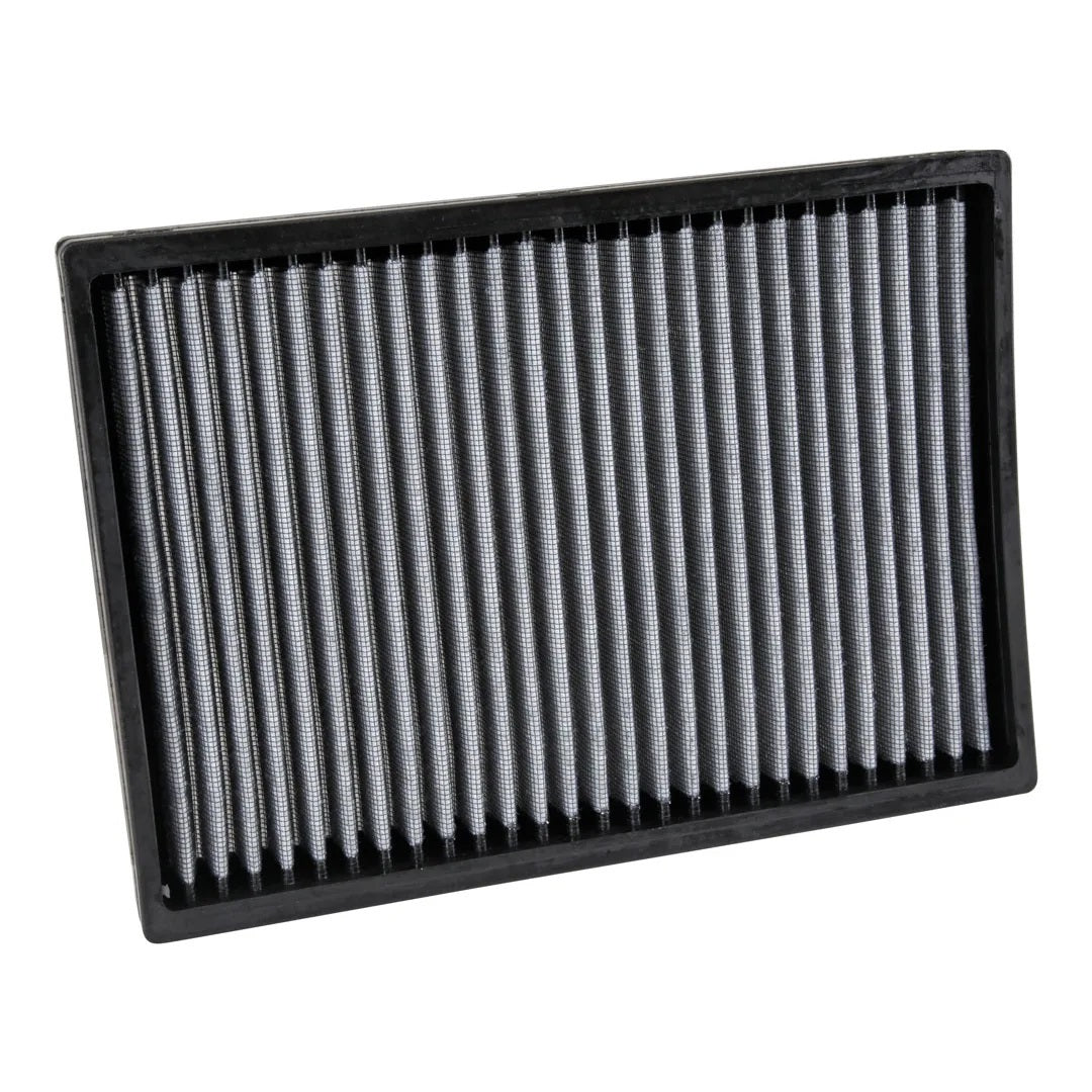 K And N Engineering Cabin Air Filter - Panel - 10.875 in x 7.813 in - 1.125 in Tall - Synthetic - White - Dodge