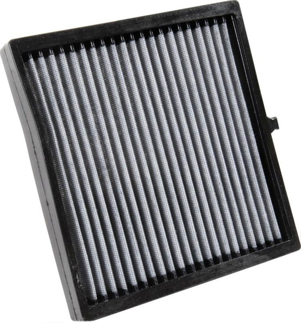 K And N Engineering Cabin Air Filter - Panel - 8.625 x 8.125 in - 1.063 in Tall - Synthetic - White - Various Subaru