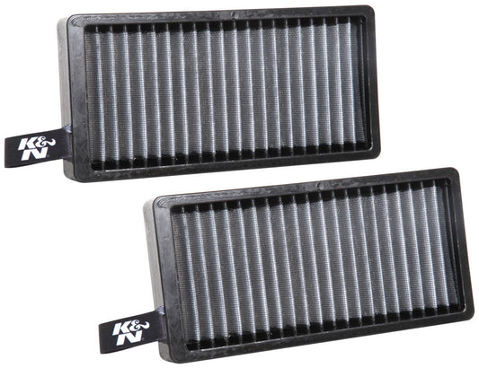K And N Engineering Cabin Air Filter - Panel - 9.125 x 4.438 in - 1.188 in Tall - Synthetic - White - Various BMW /