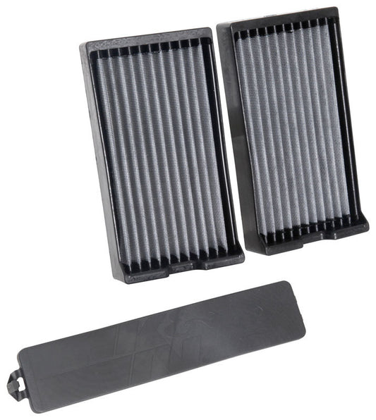 K And N Engineering Cabin Air Filter - Panel - 8.375 x 4.5 in - 1.188 in Tall - Synthetic - White - Nissan Fullsize