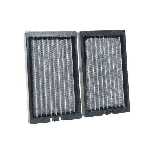 K And N Engineering Air Filter Element - Panel - 7.844 x 4.625 in - 0.781 in Tall - Synthetic - White - Cabin - Jeep