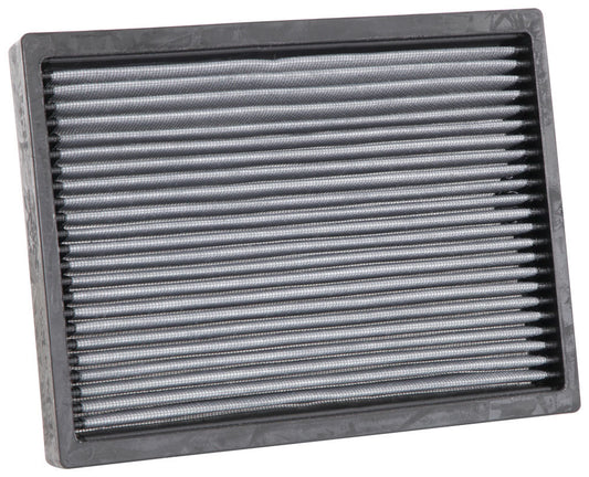 K And N Engineering Cabin Air Filter - Panel - 9.719 x 7.359 in - 1.234 in Tall - Synthetic - White - Various