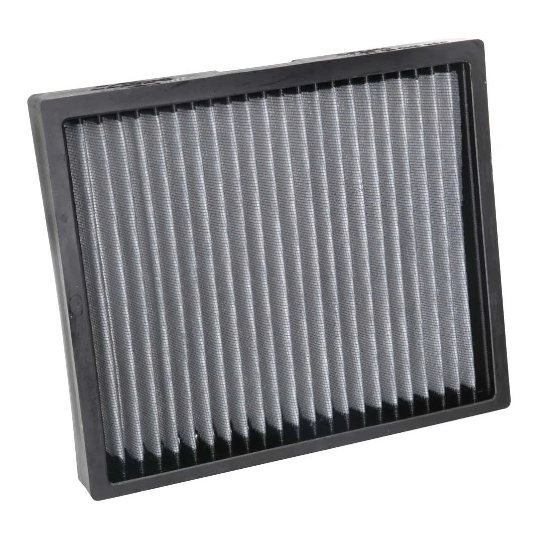 K And N Engineering Cabin Air Filter - Panel - 9.438 in x 8.031 in - 1.188 in Tall - Synthetic - White - Various GM