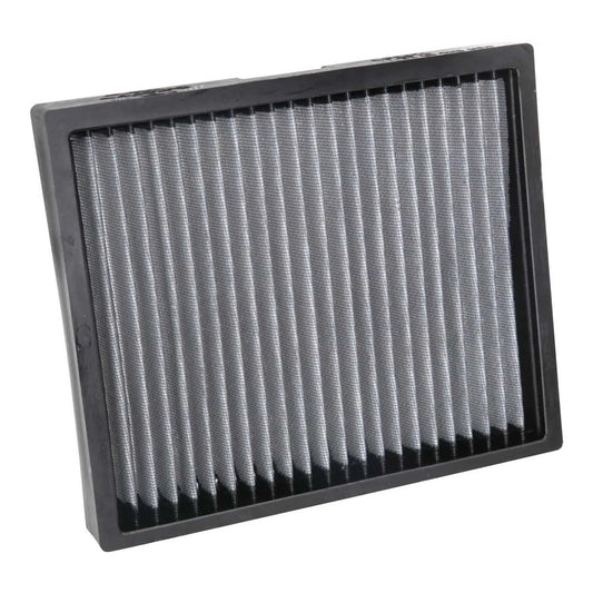 K And N Engineering Cabin Air Filter - Panel - 9.438 in x 8.031 in - 1.188 in Tall - Synthetic - White - Various GM