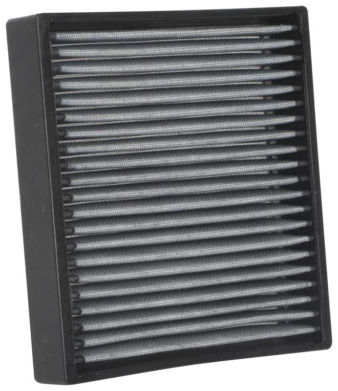 K And N Engineering Cabin Air Filter - Panel - 8.5 x 7.875 in - 1.375 in Tall - Synthetic - White - Various Renault /