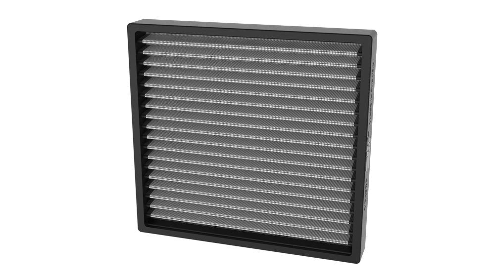 K And N Engineering Cabin Air Filter - Panel - 8.813 x 8.25 in - 1.125 in Tall - Synthetic - White - Various Hyundai /