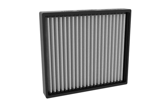 K And N Engineering Cabin Air Filter - Panel - 8.75 x 7.875 in - 1.125 in Tall - Synthetic - White - Rivian R1 2022-23