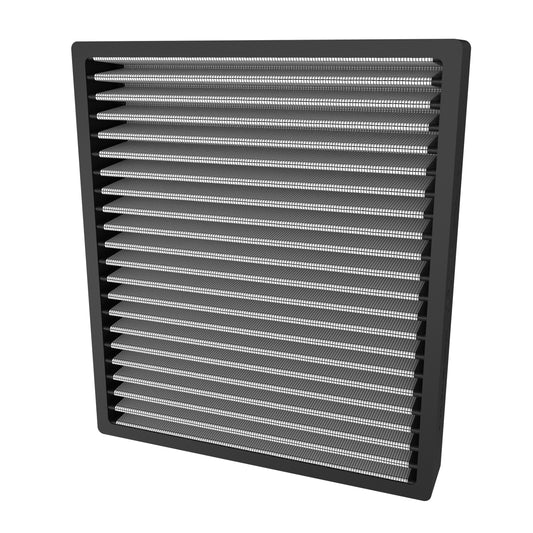 K And N Engineering Cabin Air Filter - Panel - 9 x 7.906 in - 1.25 in Tall - Synthetic - White - Various Infiniti /