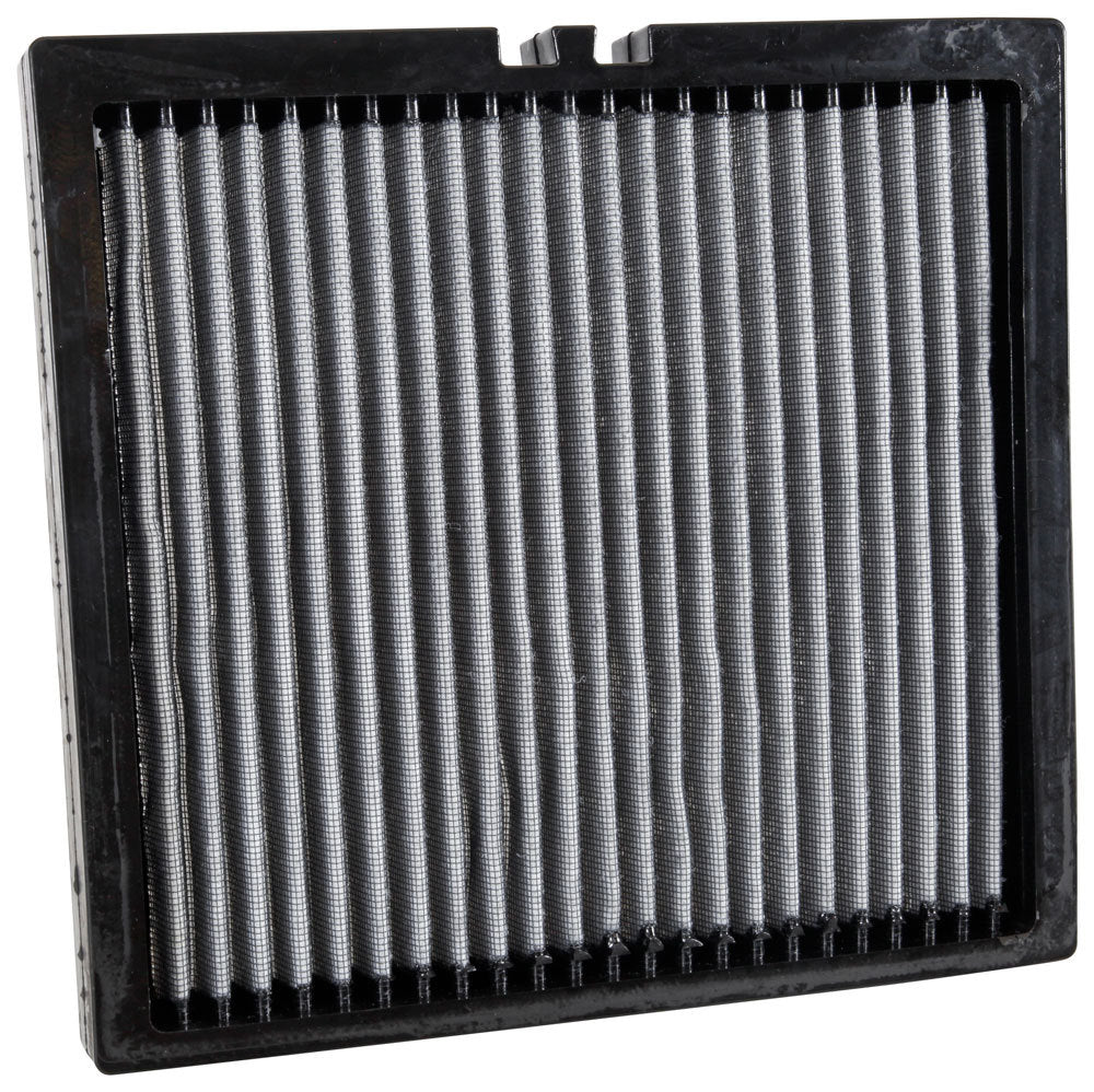 K And N Engineering Cabin Air Filter - Panel - 10.375 x 9.563 in - 1.188 in Tall - Synthetic - White - Dodge Midsize