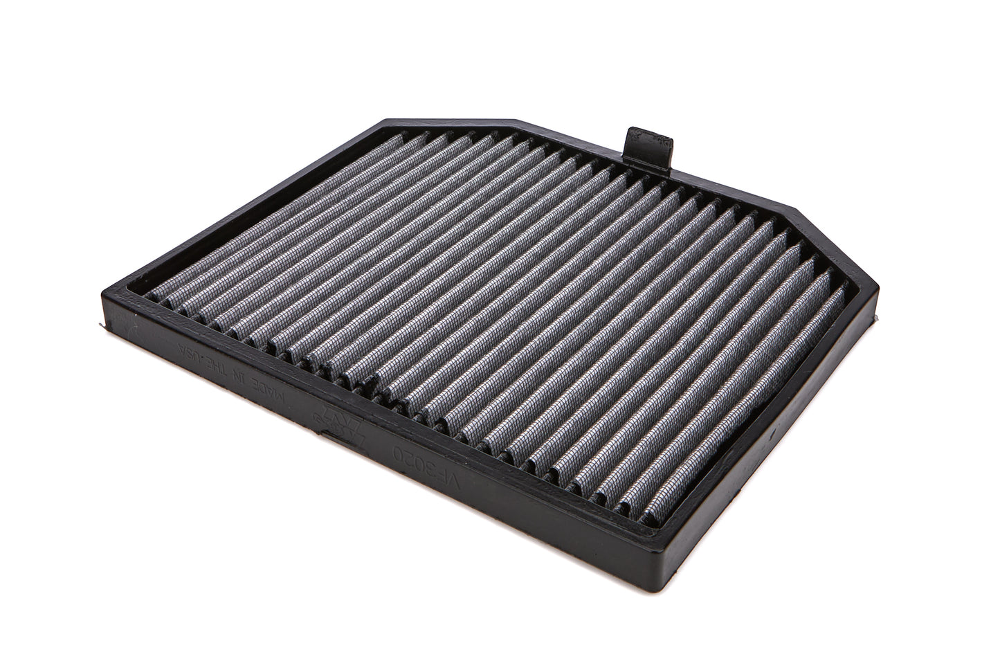 K And N Engineering Air Filter Element - Panel - 10.563 x 9.469 in - 0.75 in Tall - Synthetic - White - Cabin -