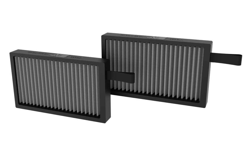 K And N Engineering Cabin Air Filter - Panel - 9.5 x 5.5 in - 1.188 in Tall - Synthetic - White - Tesla Model 3 / Y