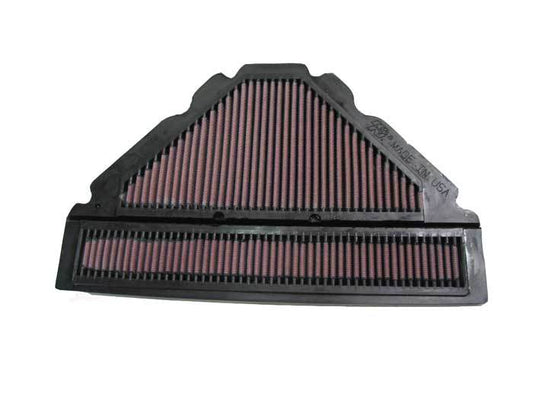 K And N Engineering Air Filter Element - Panel - Reusable Cotton - Red - Yamaha YZ 1996-2007 - Each