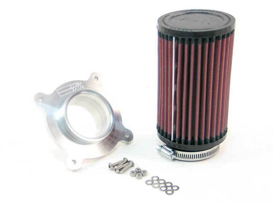 K And N Engineering Air Filter Element - Round - 3.5 in Diameter - 6.875 in Tall - 2.625 in Flange - Reusable Cotton -