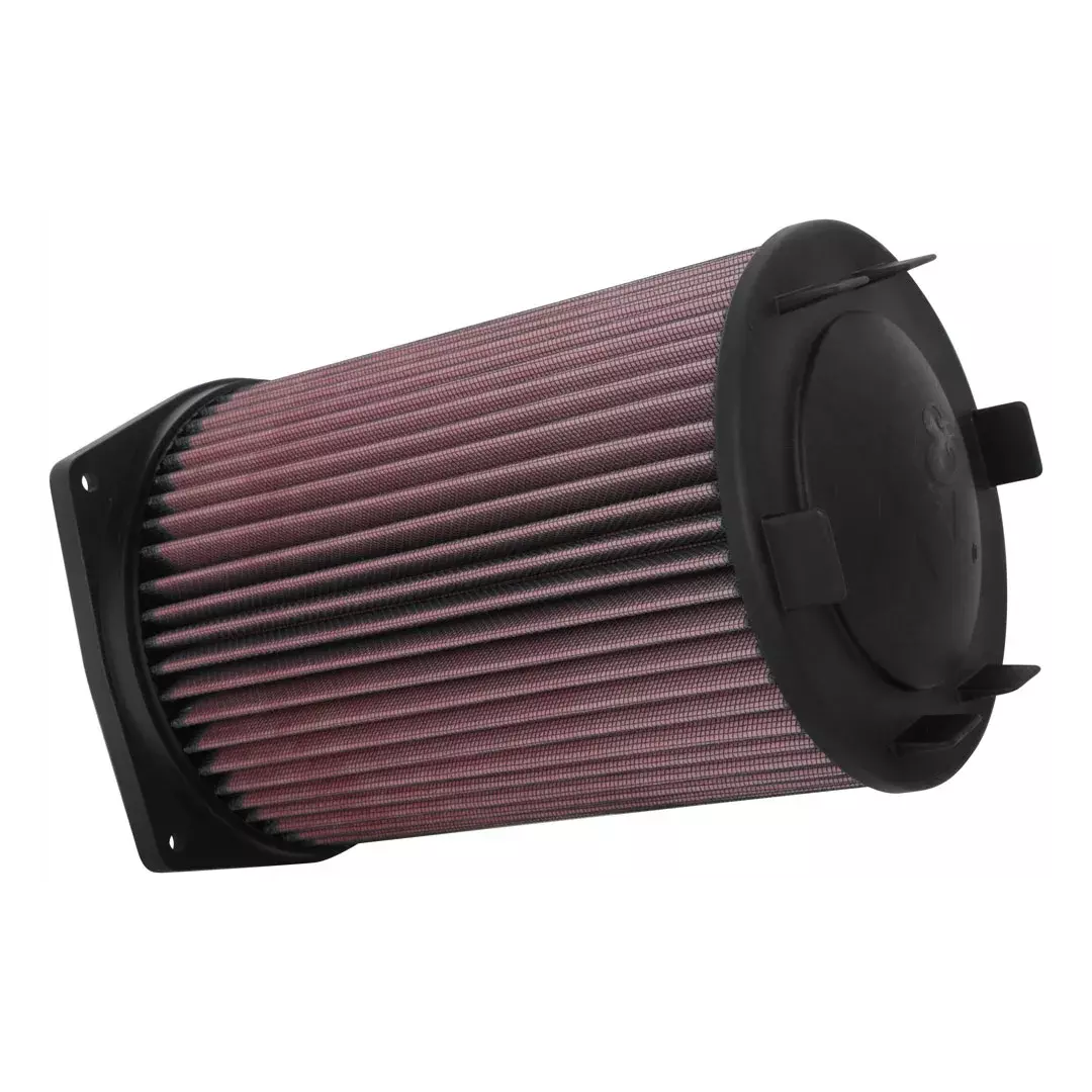 K And N Engineering Air Filter Element - Conical - 6.375 x in Base - 6.563 in Top - 9.188 in Tall - Reusable Cotton -
