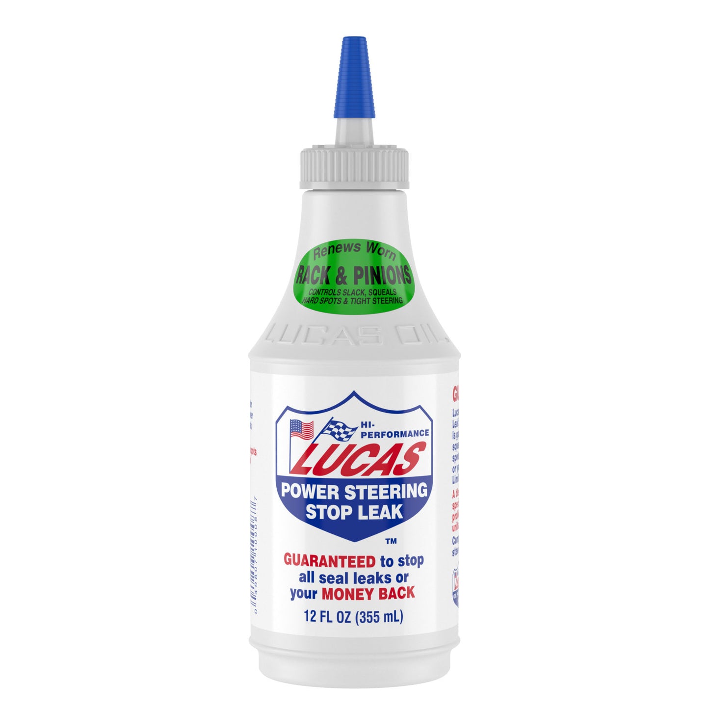 Lucas Oil Power Steering Fluid - Stop Leak - 12 oz Bottle - Each